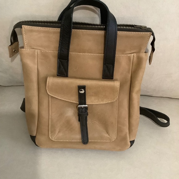 New Orna Art Leather Backpack - Picture 1 of 4